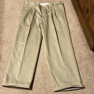 Retro George Men’s Dress Pants. Tan/Beige color. Size 38x29.